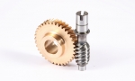 Custom Worm and Worm Wheel